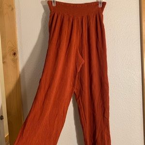 burnt orange pants